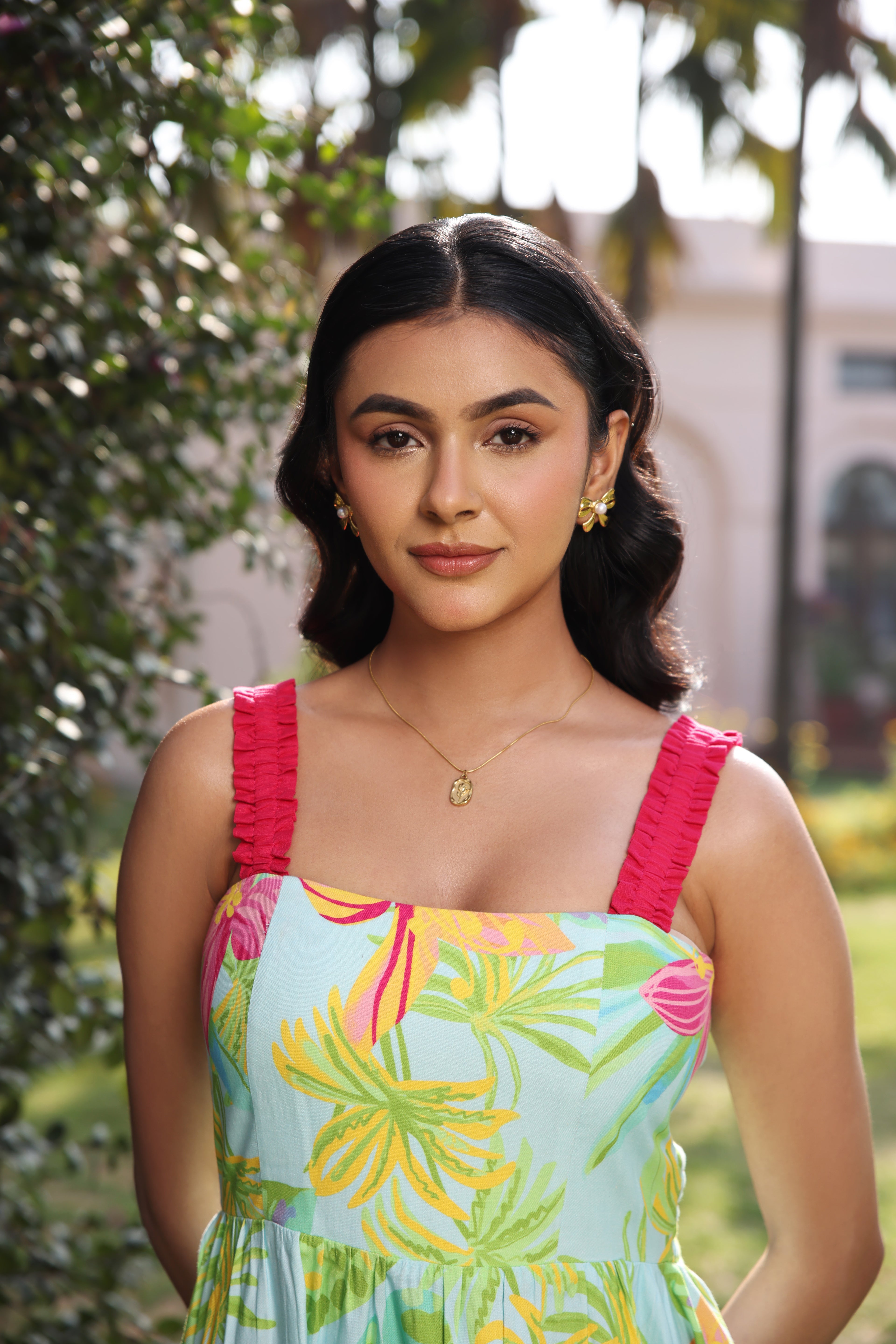 Tropique Whisper Asym Dress