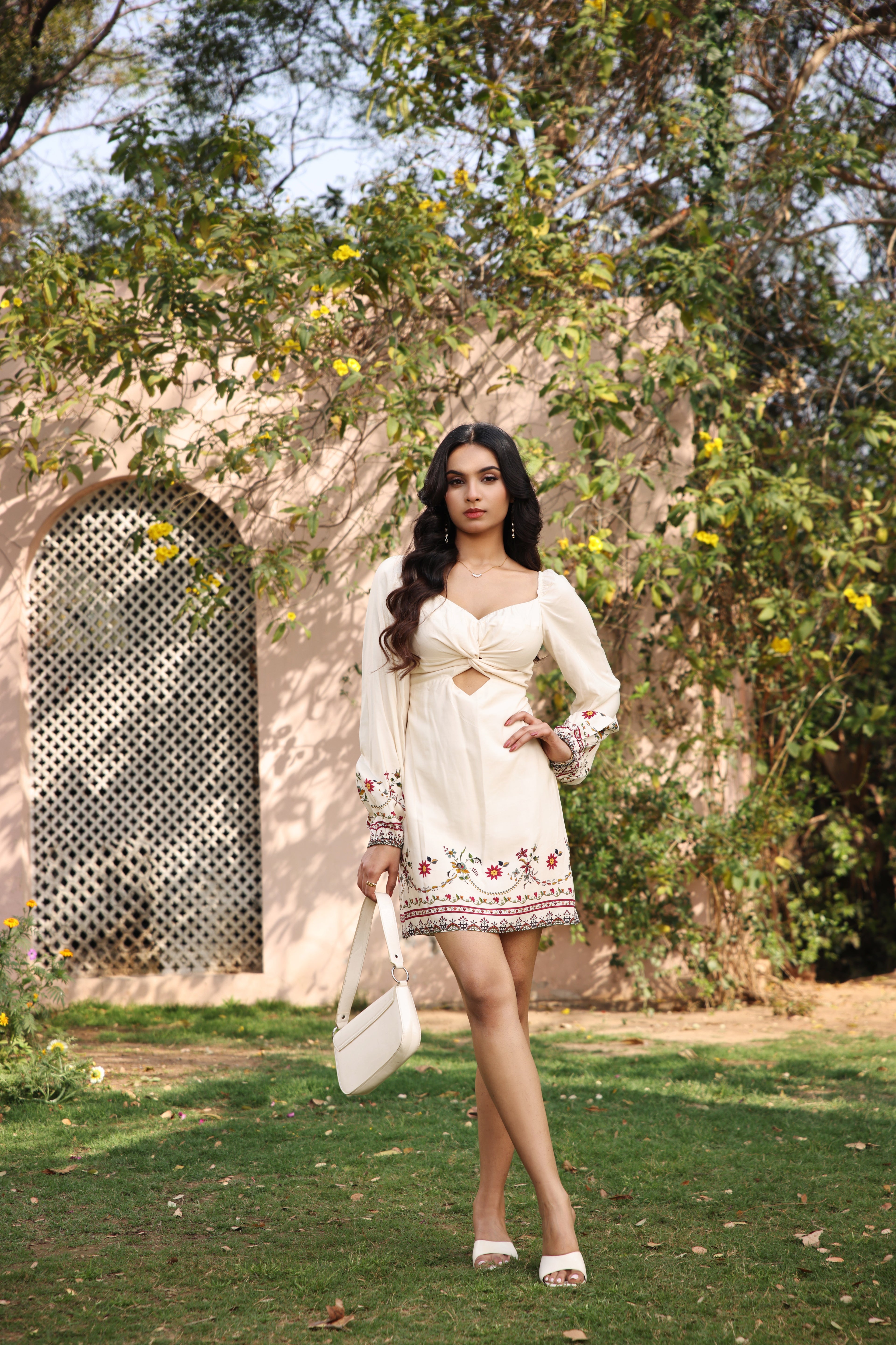 Eira Bloom Cutwork Dress