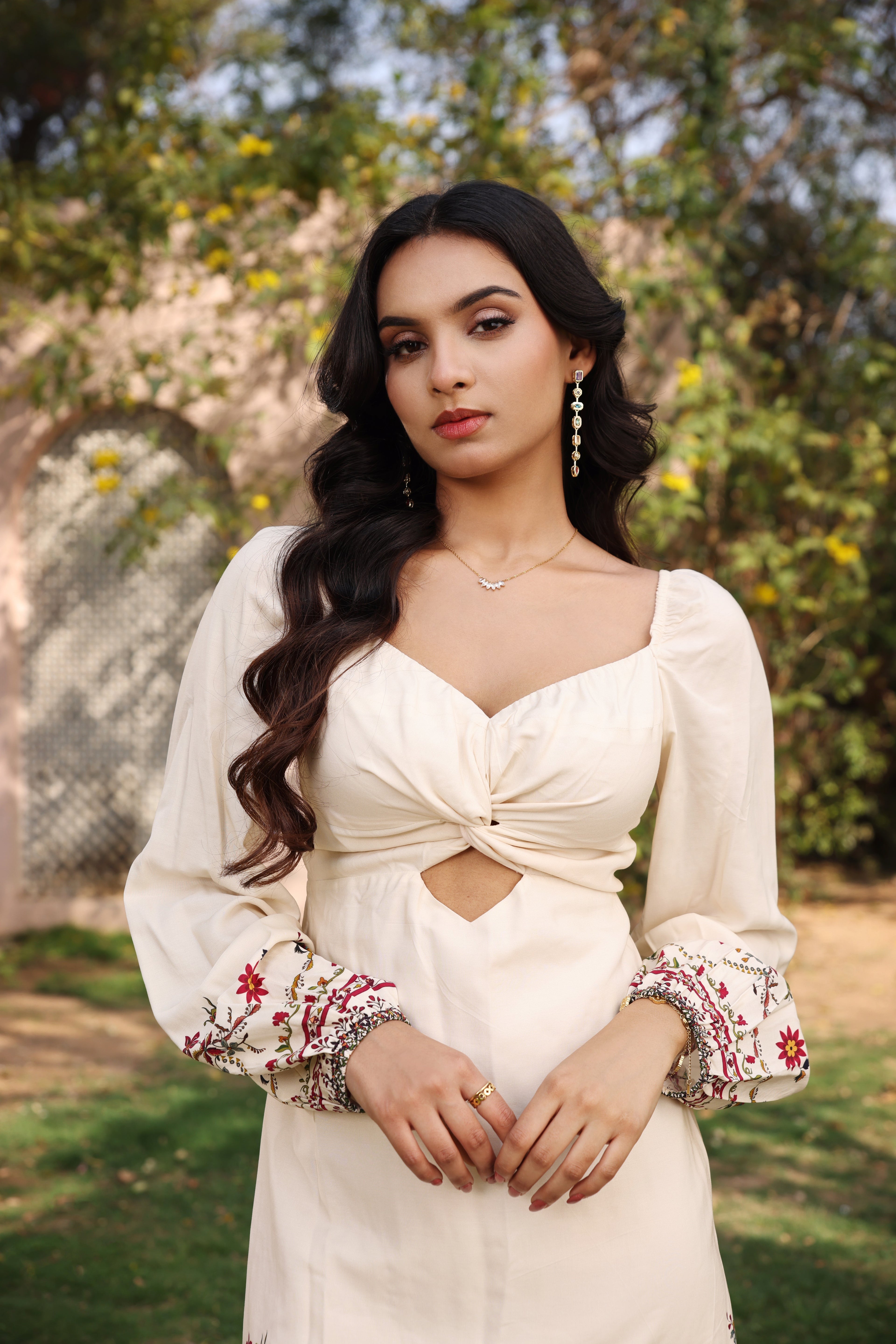 Eira Bloom Cutwork Dress