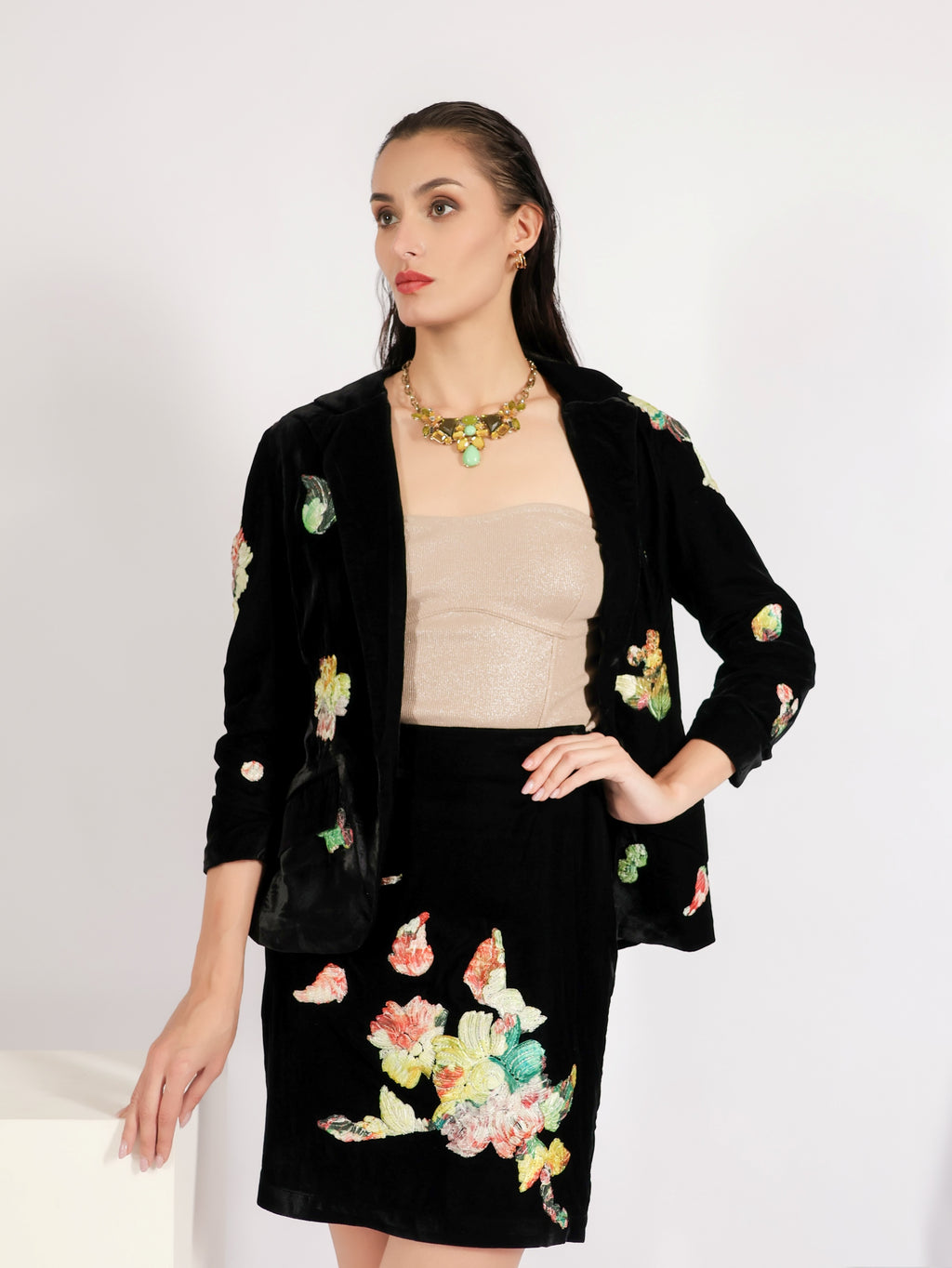 Garden Reverie Velvet Set