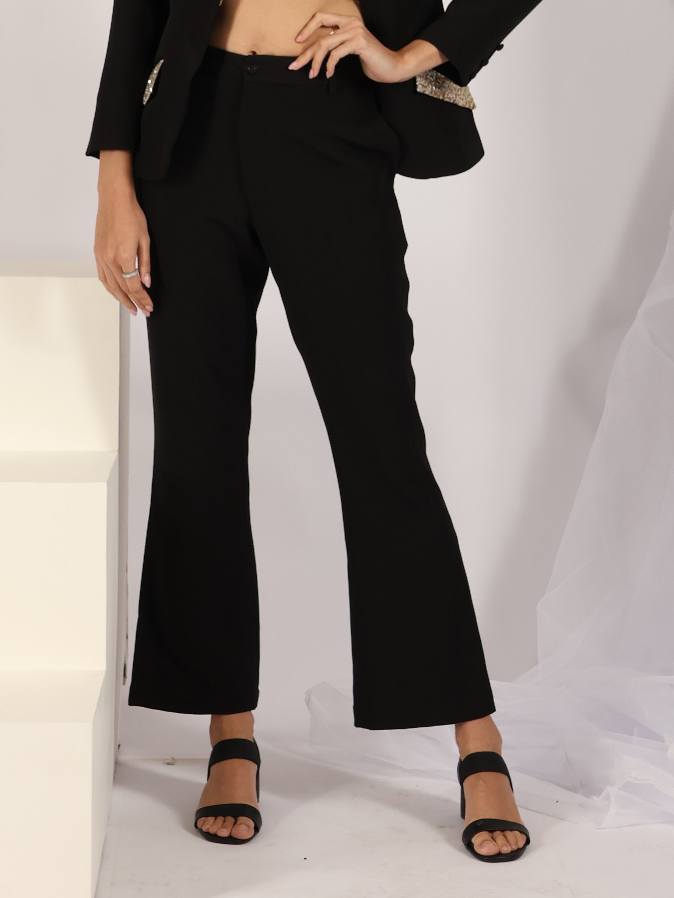 Twilight Mirage Flared Trousers